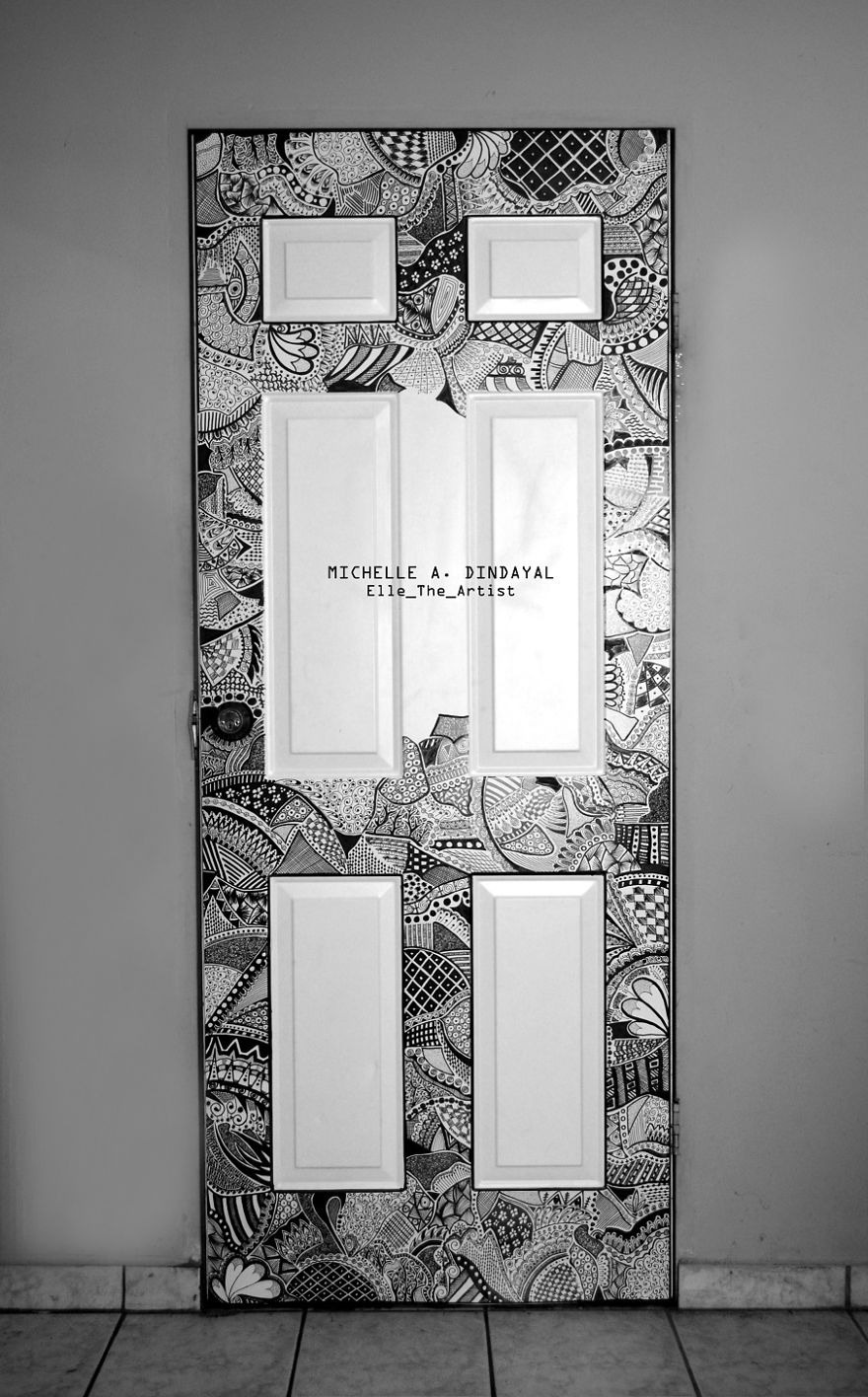 My DIY Doodle Door Project