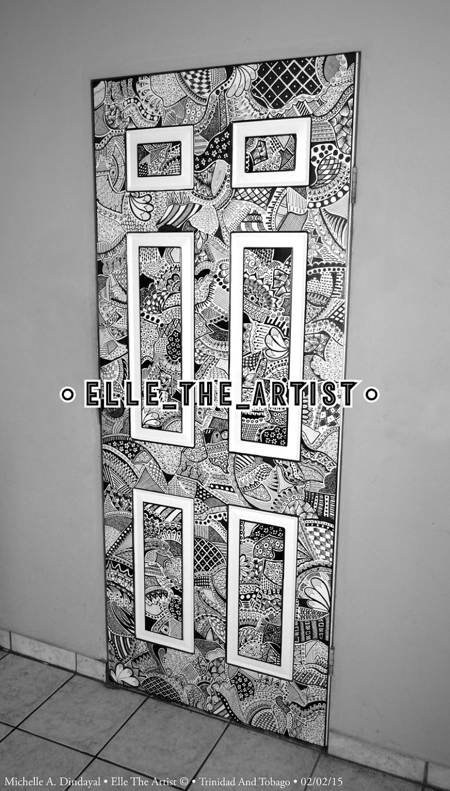 My DIY Doodle Door Project