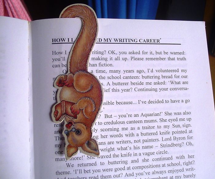 A Snake Bookmark