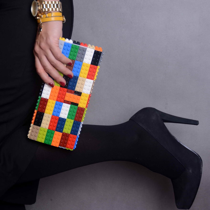 I Use LEGO Bricks To Make Real Handbags
