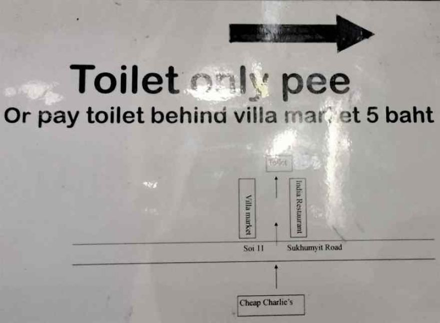 20 Funny & Unique Bathroom Signs From Around The World