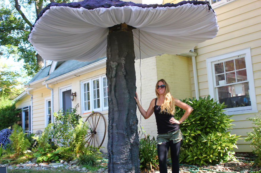 My Giant Illuminated Mushrooms Brighten Up Every Place They Go My Giant Illuminated Mushrooms Brighten Up Every Place They Go