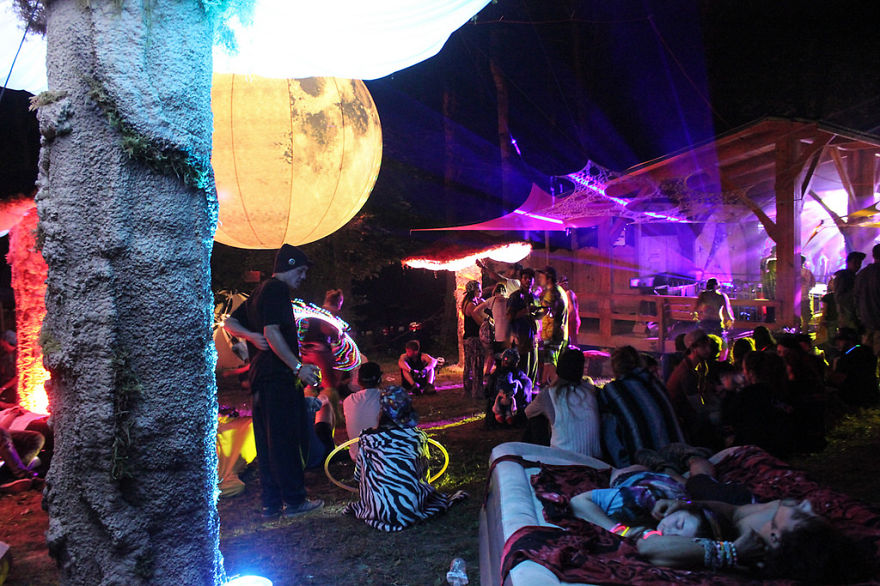 My Giant Illuminated Mushrooms Brighten Up Every Place They Go