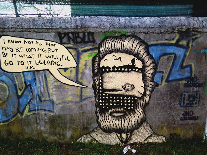 I Combine Authors And Their Novels Into One Painting