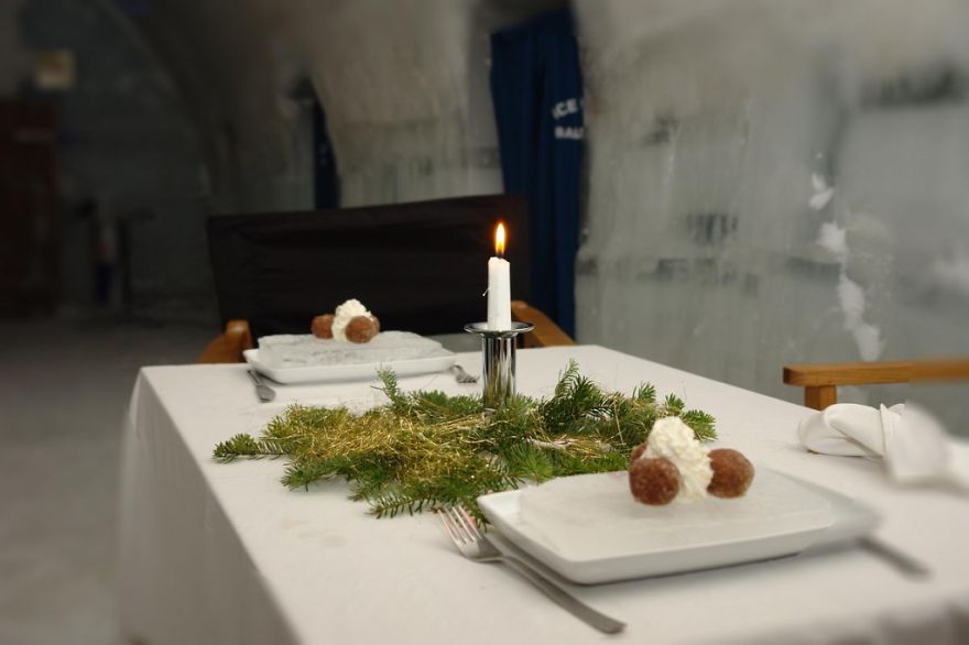 The Ice Hotel On Balea Lake, Romania The Ice Hotel On Balea Lake, Romania