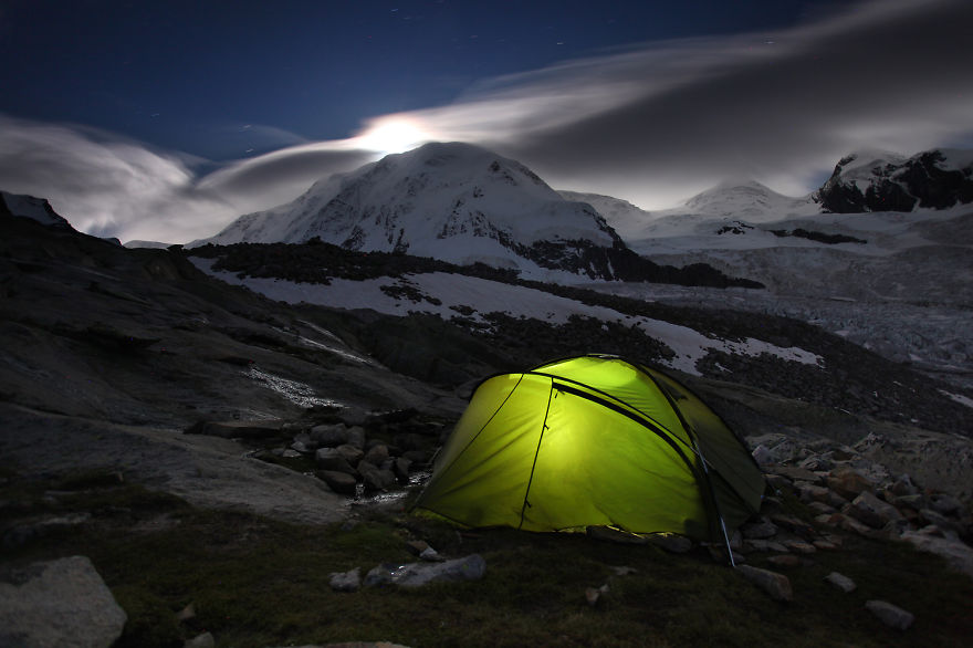 I Am A Mountain Photographer And I Spent 6 Years Photographing My Tent In The Mountains