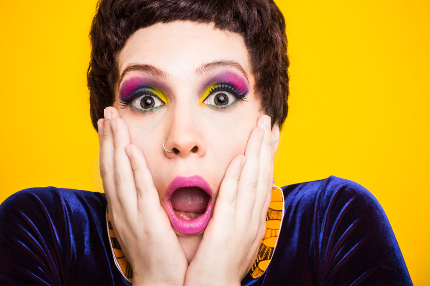 I Made Portraits Of Girls In A Vintage Look