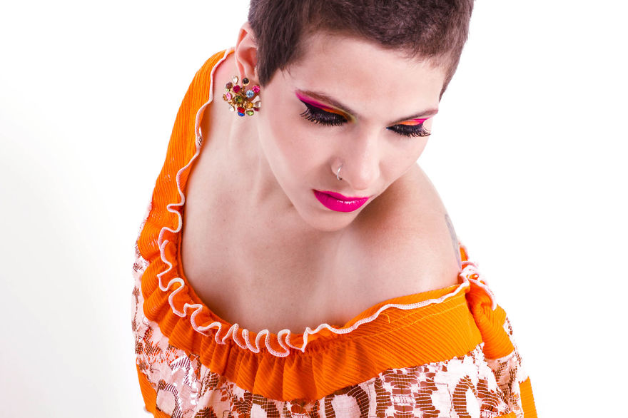 I Made Portraits Of Girls In A Vintage Look