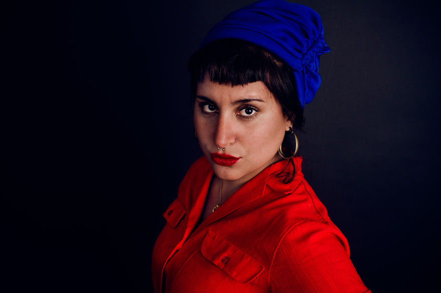 I Made Portraits Of Girls In A Vintage Look