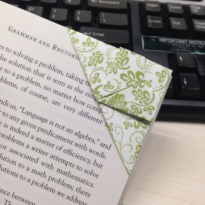 Origami Bookmark
