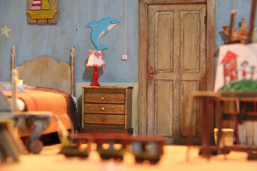 If You Can't Build Your Dream Room In Reality, Then Build It In Miniatures If You Can't Build Your Dream Room In Reality, Then Build It In Miniatures