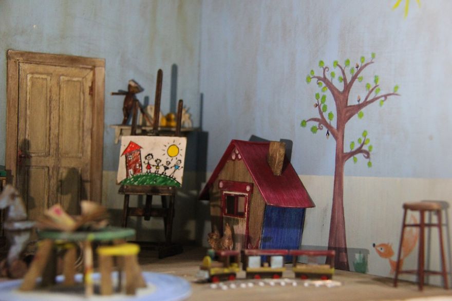 If You Can't Build Your Dream Room In Reality, Then Build It In Miniatures If You Can't Build Your Dream Room In Reality, Then Build It In Miniatures