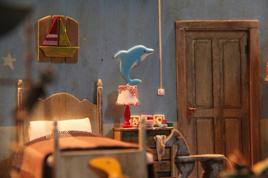 If You Can't Build Your Dream Room In Reality, Then Build It In Miniatures If You Can't Build Your Dream Room In Reality, Then Build It In Miniatures