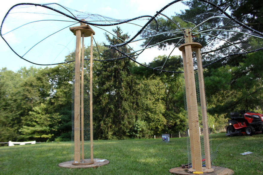 My Giant Illuminated Mushrooms Brighten Up Every Place They Go