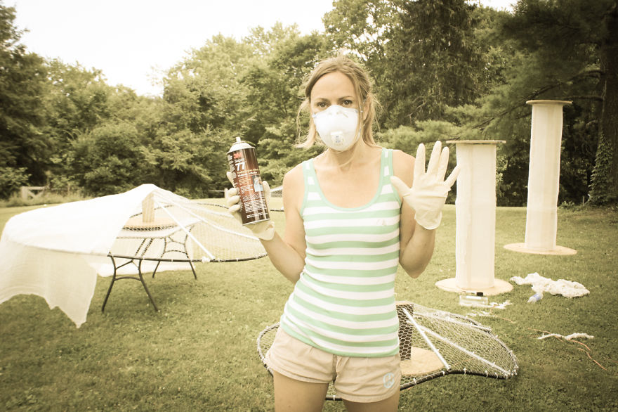 My Giant Illuminated Mushrooms Brighten Up Every Place They Go