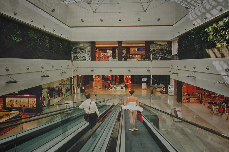 I Photograph A Ballerina's Daily Life To Show That Dancers Can Express Themselves Anywhere