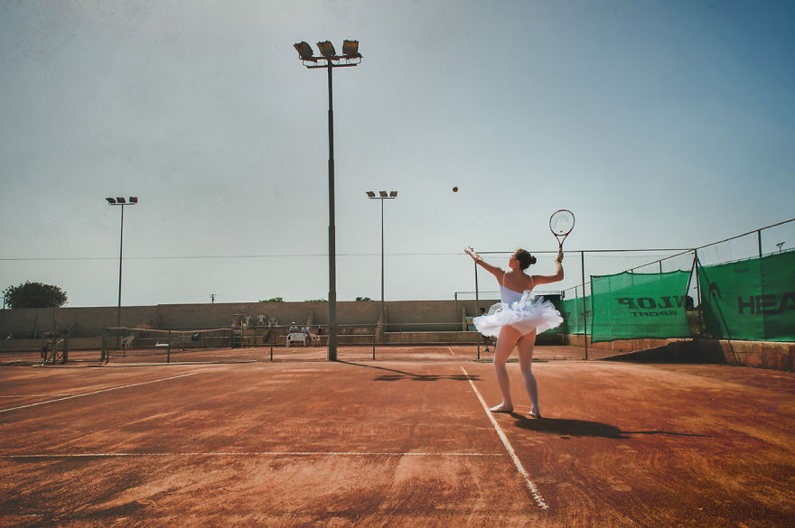 I Photograph A Ballerina's Daily Life To Show That Dancers Can Express Themselves Anywhere