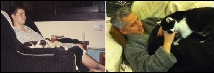 Brock-kitten And Lee - 21 Year Old Brock-cat And Lee