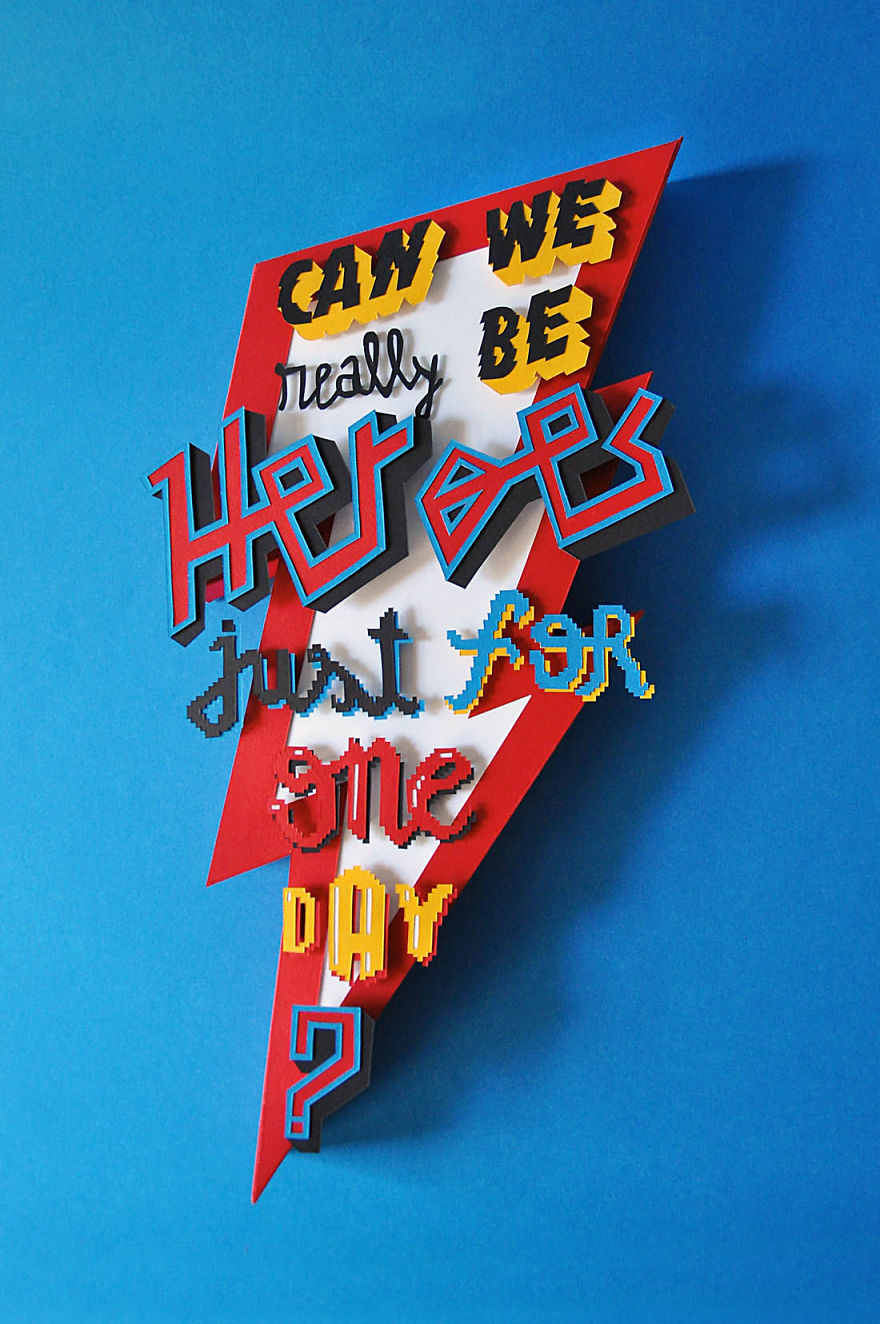 My Quirky Paperworks Are Based On Human Behavior