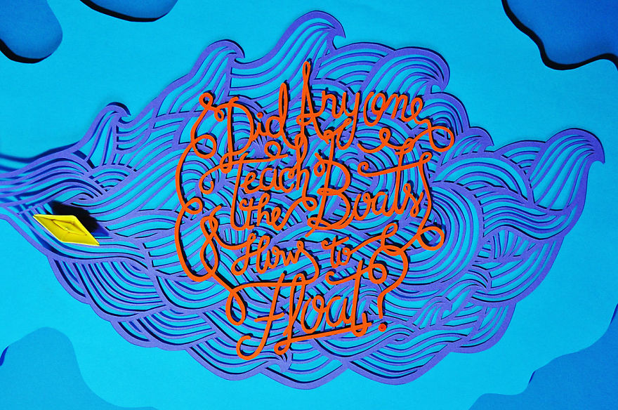 My Quirky Paperworks Are Based On Human Behavior