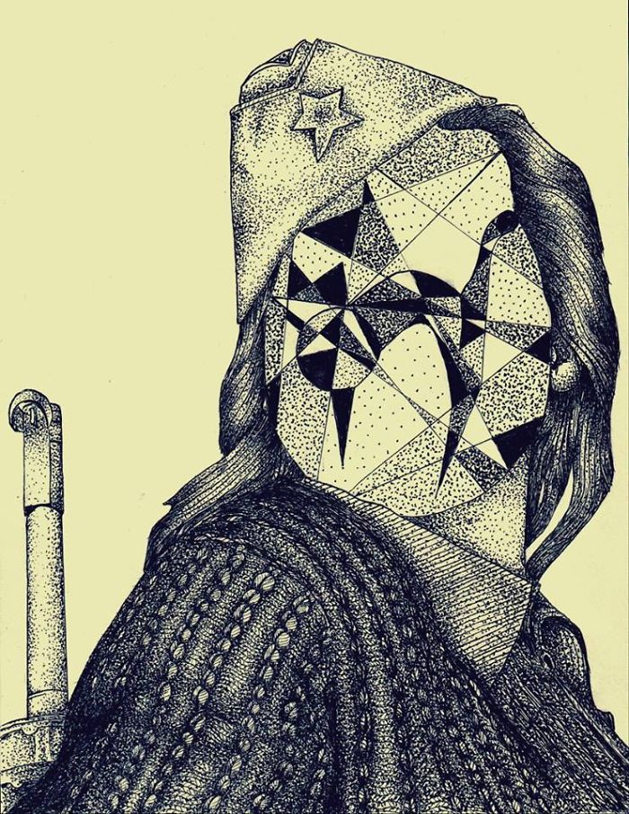 I Combine Authors And Their Novels Into One Painting