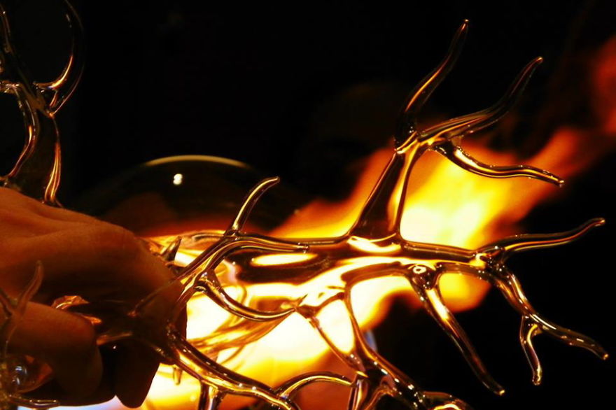 Nature In Glass: I Work With Fire To Create Organic Glass Sculptures Nature In Glass: I Work With Fire To Create Organic Glass Sculptures