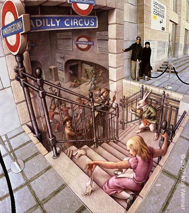 Anamorphic Pavement Art ♥