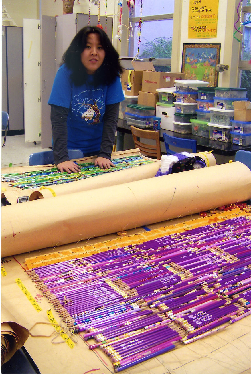 I Received Thousands of Pencils From Around The World And Spent 5 Years Building This Installation