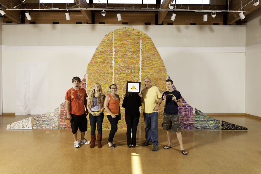 I Received Thousands of Pencils From Around The World And Spent 5 Years Building This Installation