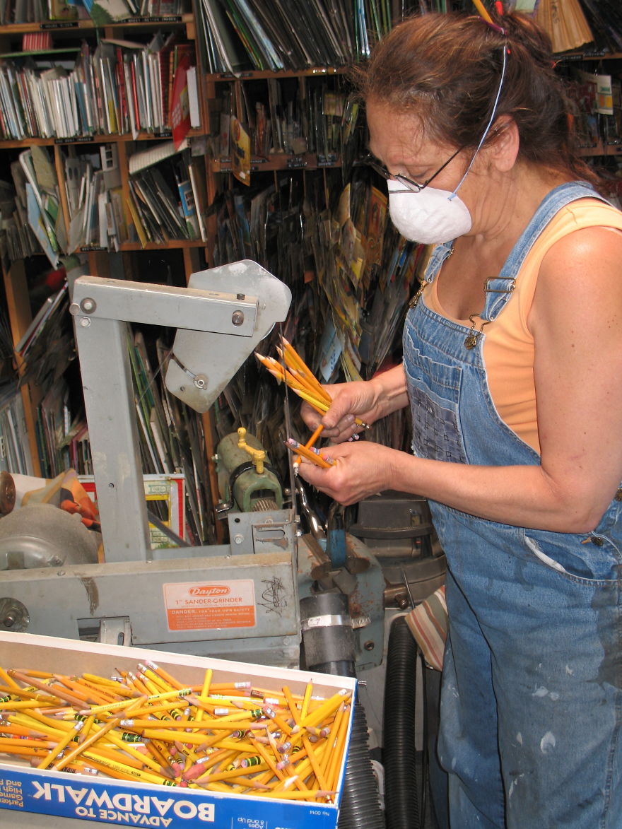 I Received Thousands of Pencils From Around The World And Spent 5 Years Building This Installation