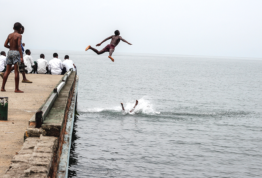 Flying Kids Of Lake Kivu, Rwanda