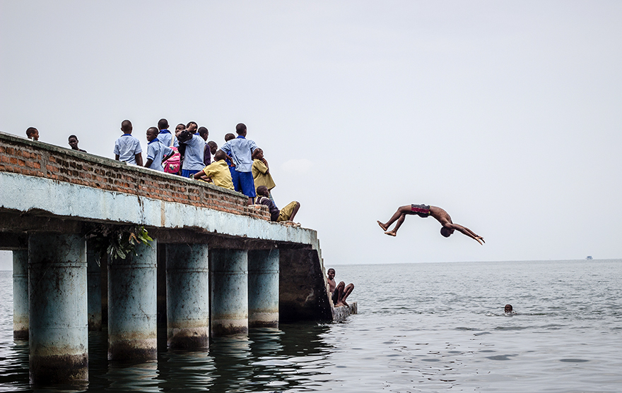 Flying Kids Of Lake Kivu, Rwanda