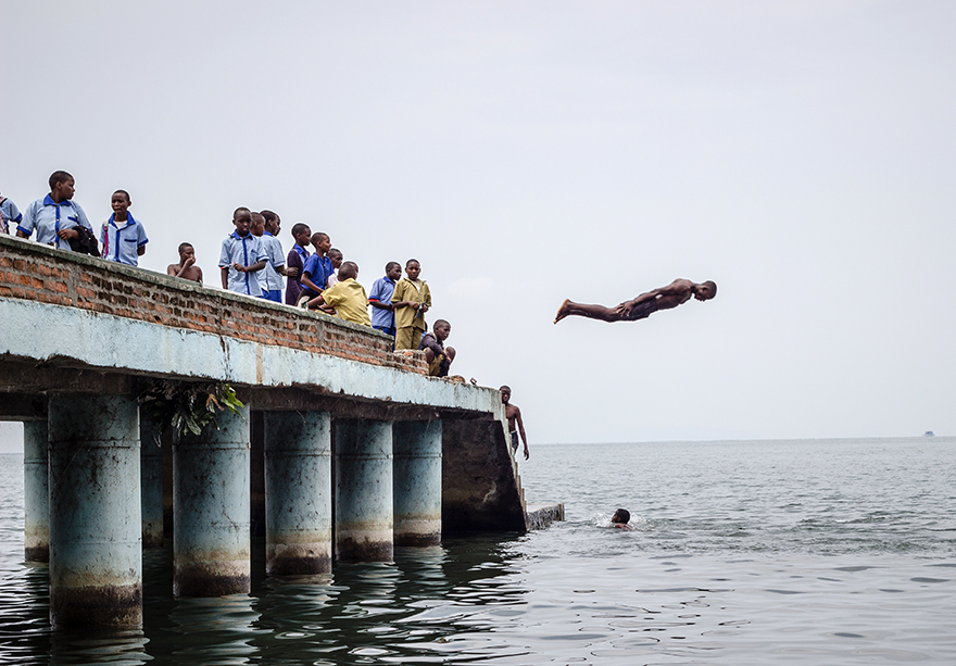 Flying Kids Of Lake Kivu, Rwanda