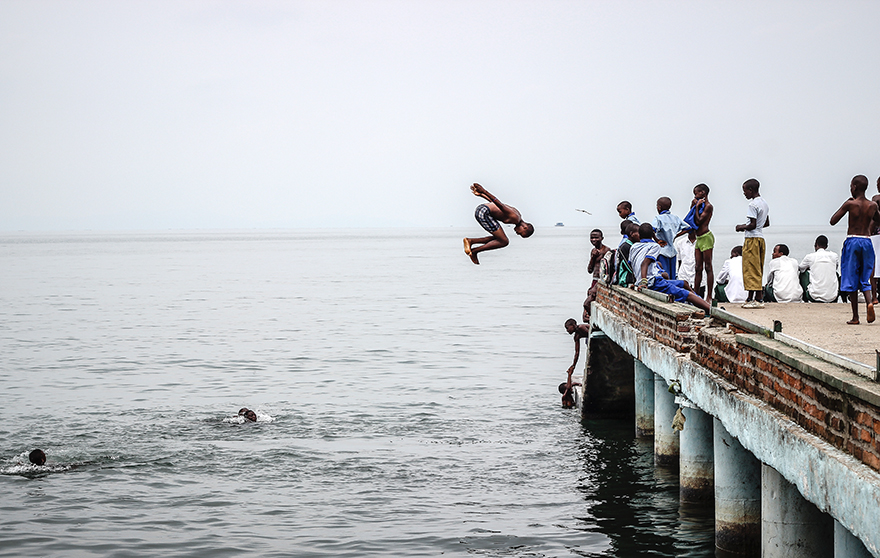 Flying Kids Of Lake Kivu, Rwanda
