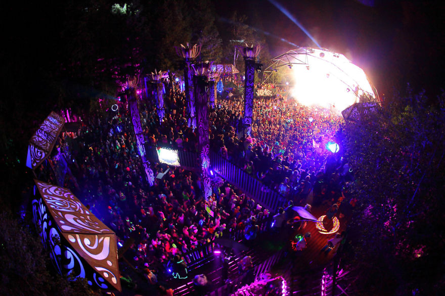The Village Stage, Shambhala Music Festival, Salmo, Bc, Canada