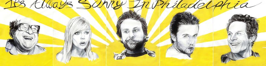 "it's Always Sunny In Philadelphia Poster" By Darien Rachelle