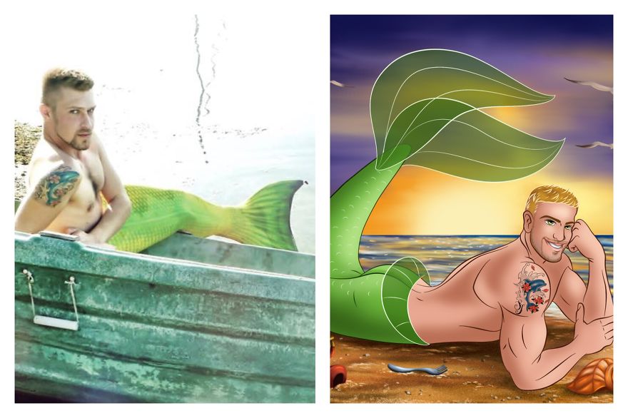 This Guy Lives His Merman Dream And Is About To Become A New Facebook Phenomenon! This Guy Lives His Merman Dream And Is About To Become A New Facebook Phenomenon!