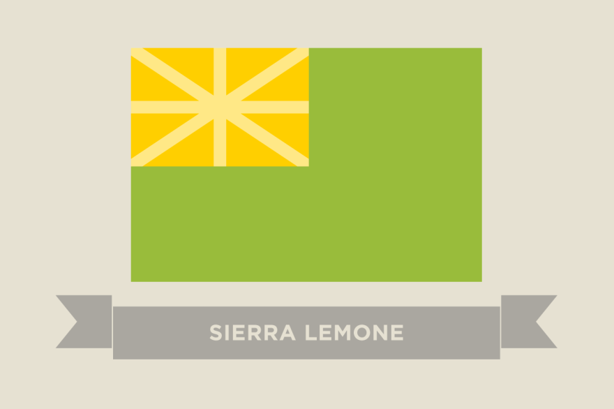 Those Banana Republics: My Heraldry Project Combines Countries With Fruits