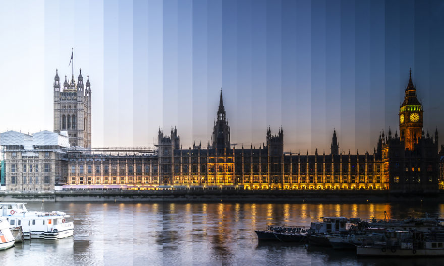 Time Sliced: I Photograph Iconic Buildings From Day To Night And Combine Them In One Picture Time Sliced: I Photograph Iconic Buildings From Day To Night And Combine Them In One Picture