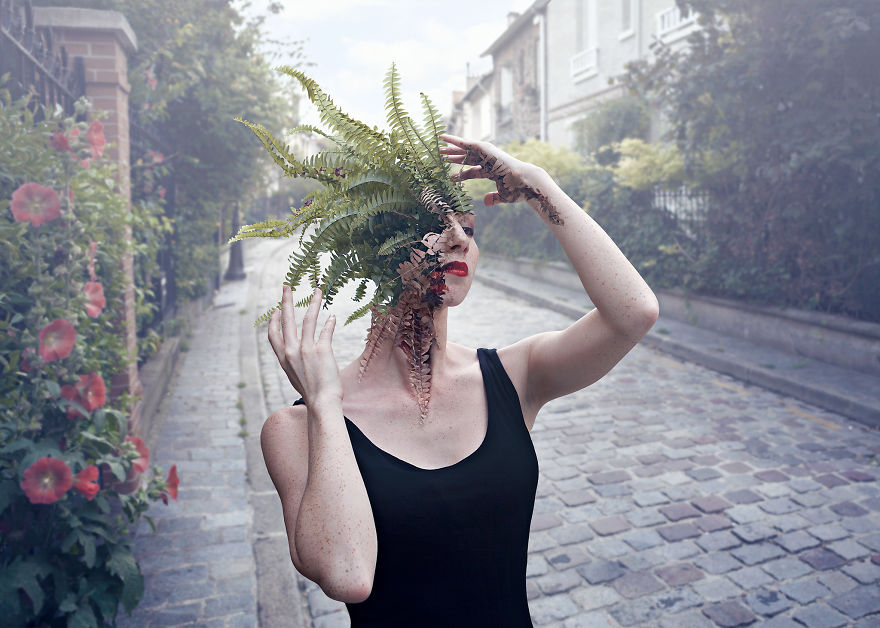 Treebeard: Portraits Of My Friends With Plants Growing From Their Heads