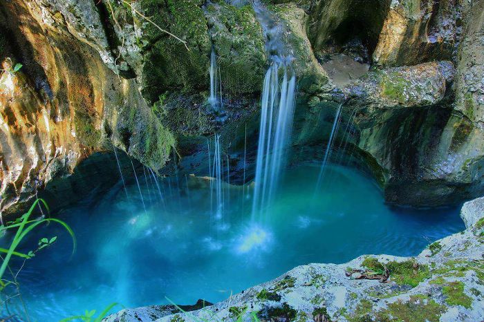 Triglav National Park Near The Town Of Bovec In Slovenia