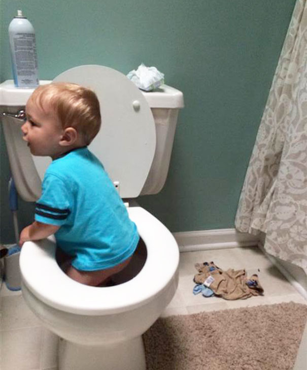 Potty Training Fail