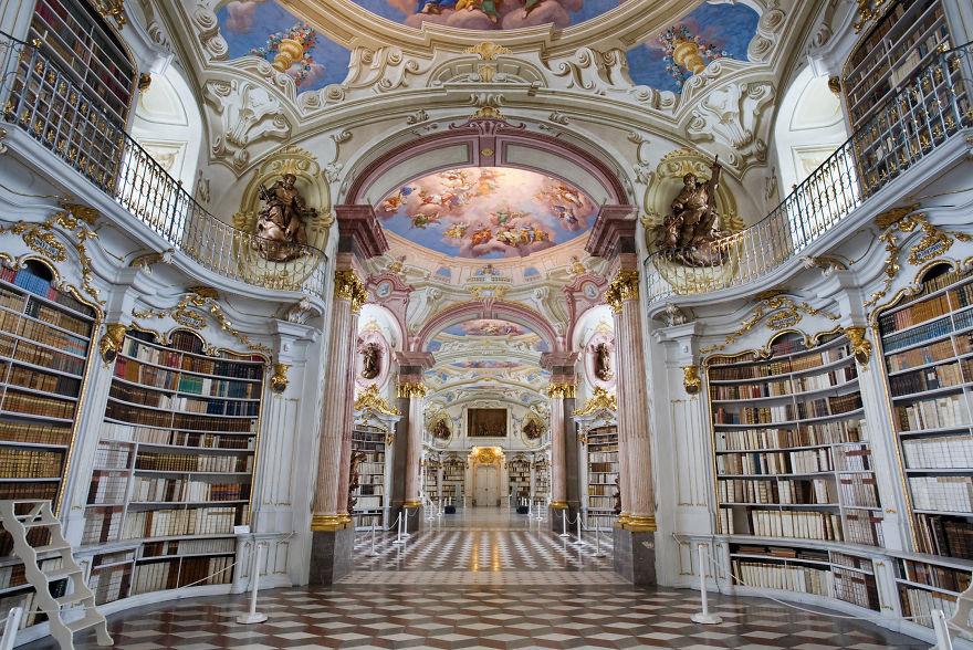 I Did A Photoshoot In A Real-Life Disney Library – Admont Abbey I Did A Photoshoot In A Real-Life Disney Library – Admont Abbey