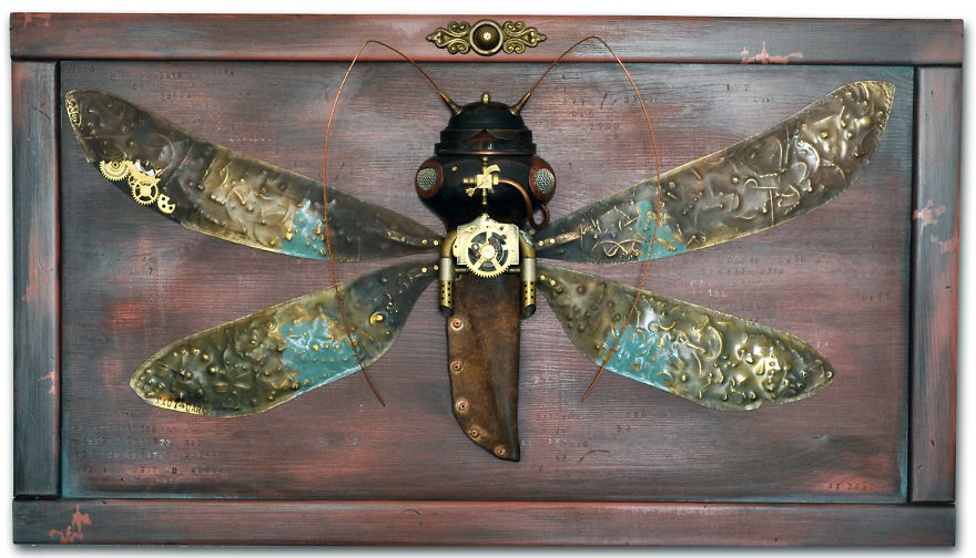 Lithuanian Artist Creates Steampunk Assemblages From Various Metal Parts Lithuanian Artist Creates Steampunk Assemblages From Various Metal Parts