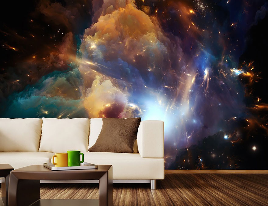 Cosmic Wall Mural