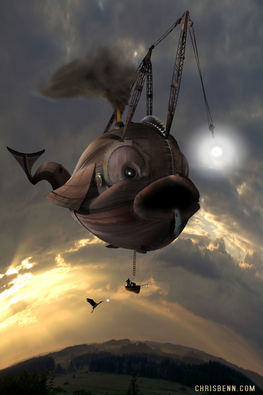 I Turn Photos From My Trips To Zoos Into Surreal Worlds