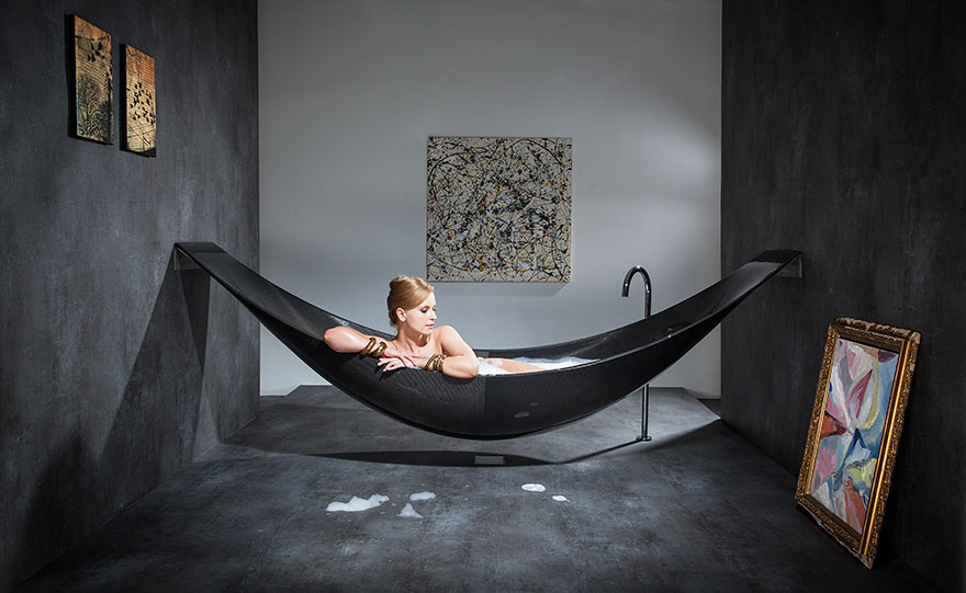 Hammock-like Bathtub