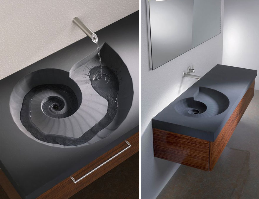 Ammonite Washbasin
