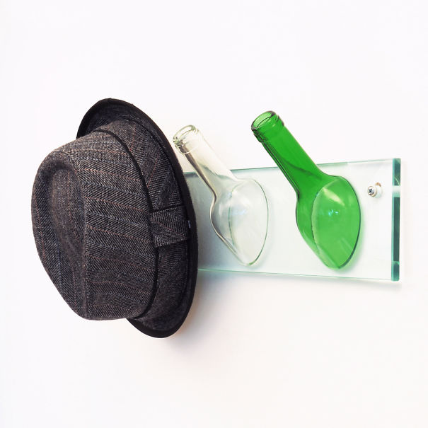 Bottles Turned Into Hangers