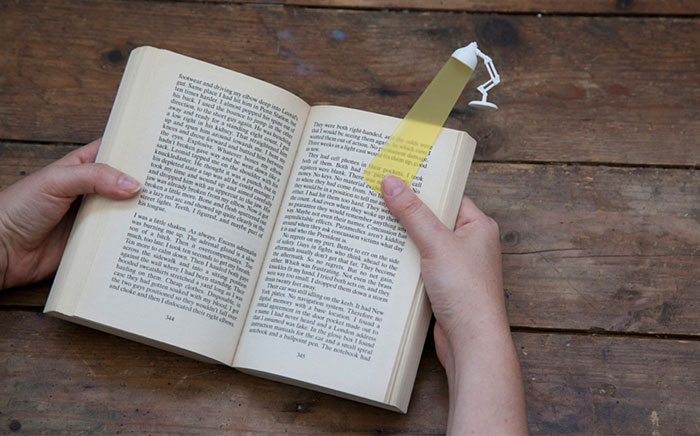Reading Lamp Bookmark